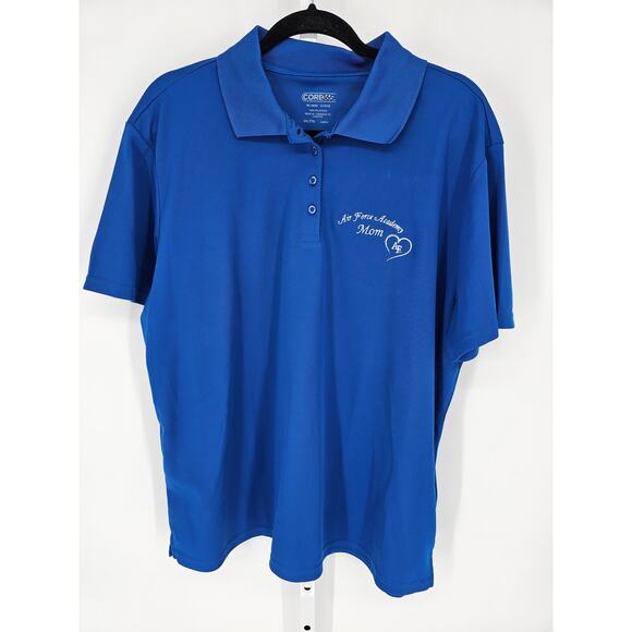 Core 365 Men's Air Force Academy Mom Embroidered Short Sleeve T-Shirt Size XXL - Picture 2 of 5